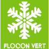 logo flocon vert